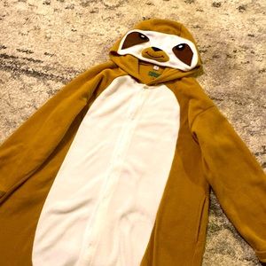 Adult sloth onesie